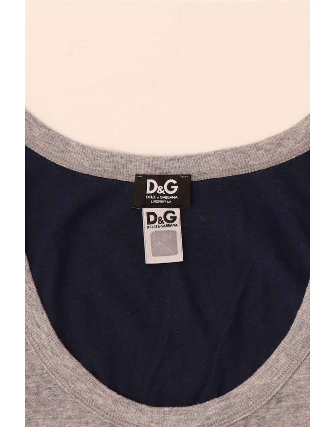 Dolce & Gabbana Herrevest Top Lille Grå Colourblock