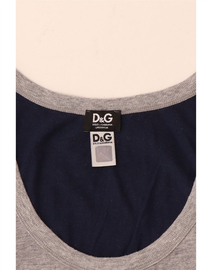 Dolce & Gabbana Herrevest Top Lille Grå Colourblock