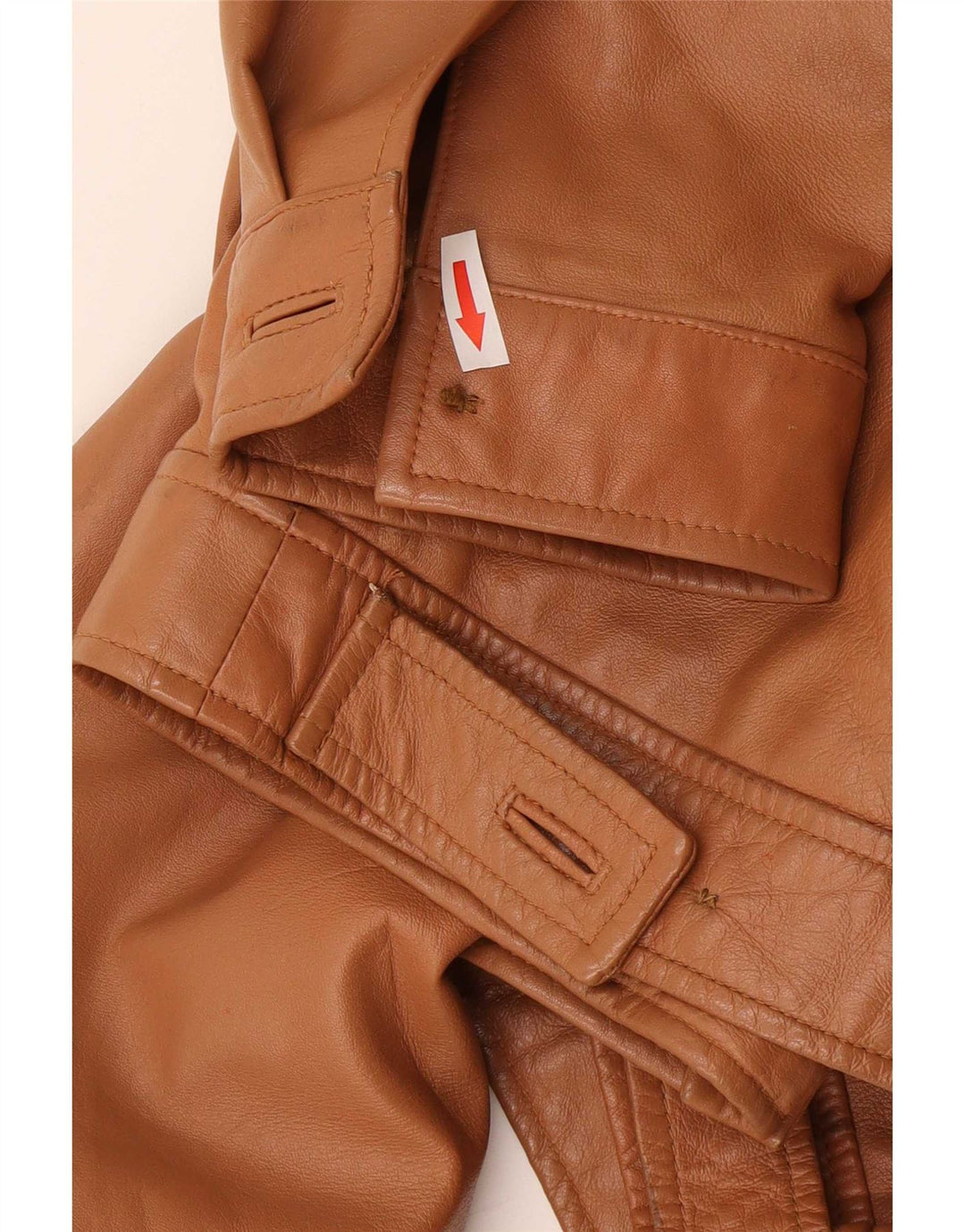 Chevignon Herre Læderjakke UK 38 Medium Brun