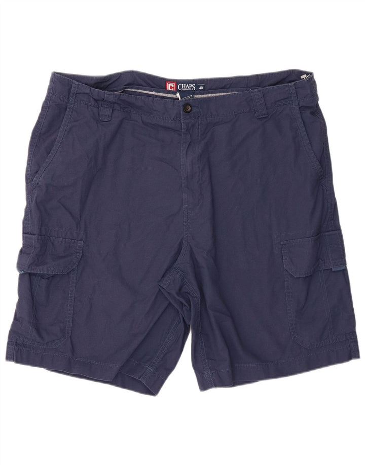 Chaps Herre Cargo Shorts W40 XL Marineblå Bomuld