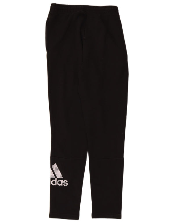 Adidas Dame Grafisk træningsdragt Bukser UK 8 Small Black Bomuld
