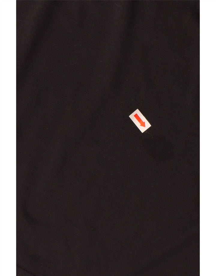 UNDER ARMOUR Boys Heat Gear Grafisk T-Shirt Top 6-7 år Sort