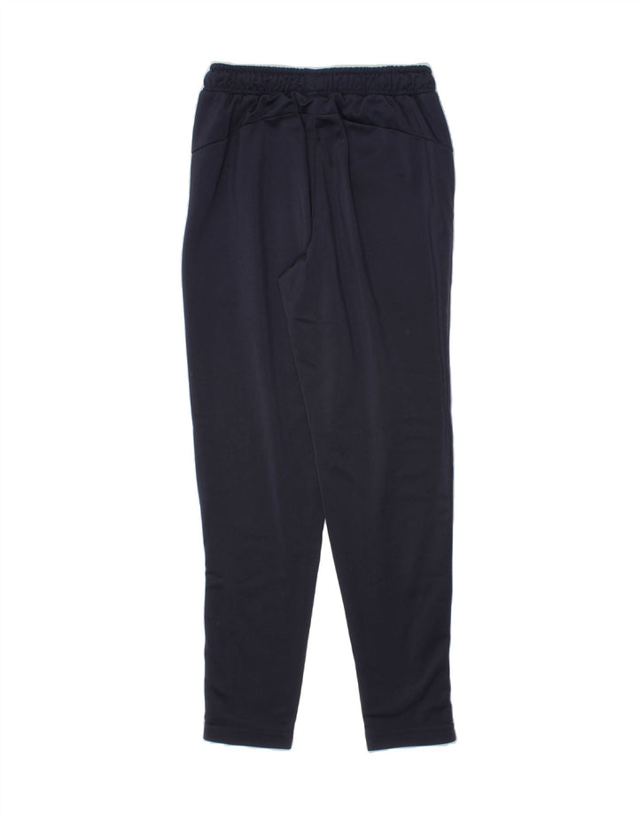 PUMA Boys Tracksuit Trousers 9-10 Years  Navy Blue Polyester Vintage Puma and Second-Hand Puma from Messina Hembry 