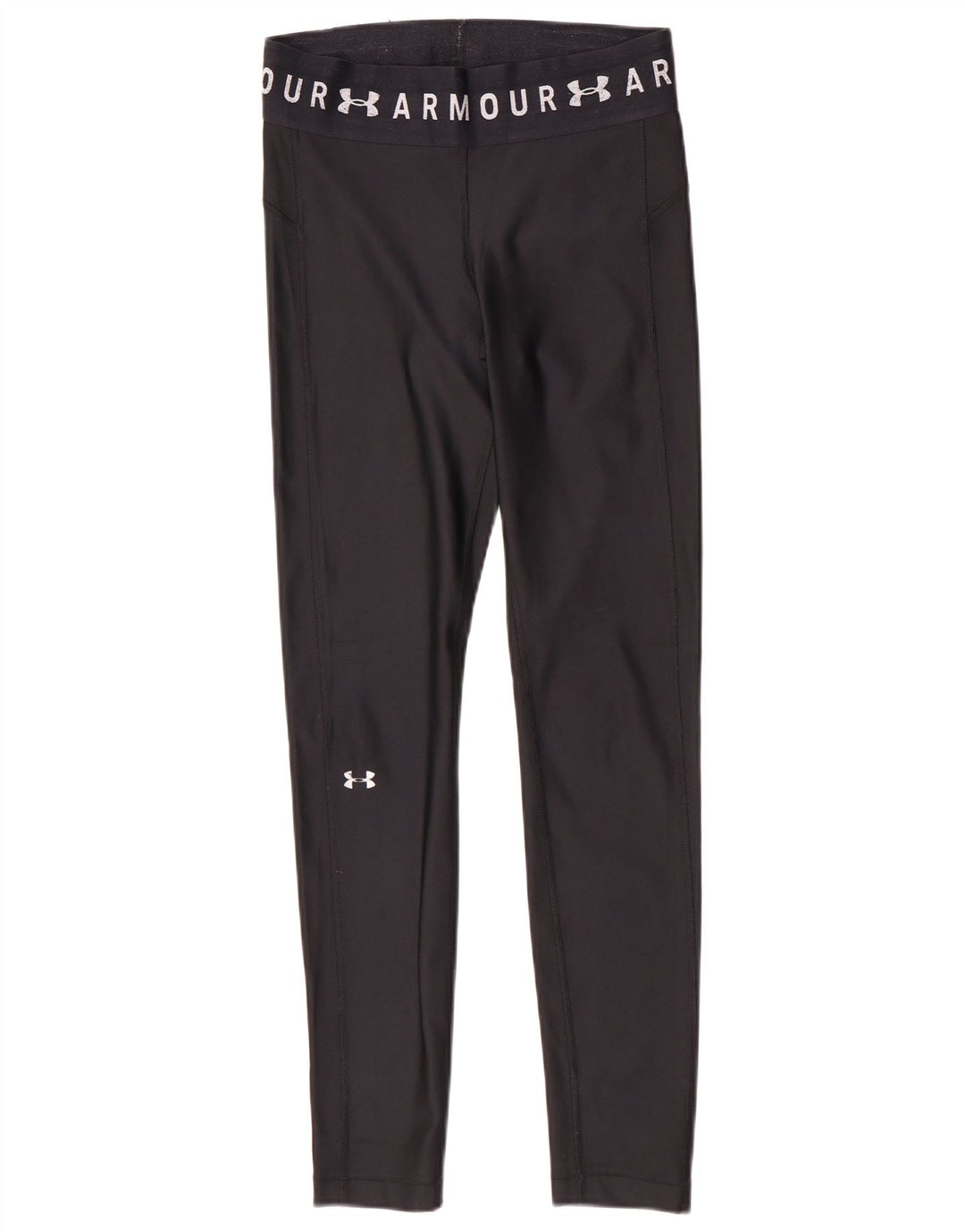 Under Armour Womens Heat Gear Grafiske Leggings UK 12 Medium Black