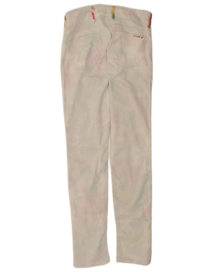 MET Slim Jeans til kvinder W30 L32 Hvid bomuld