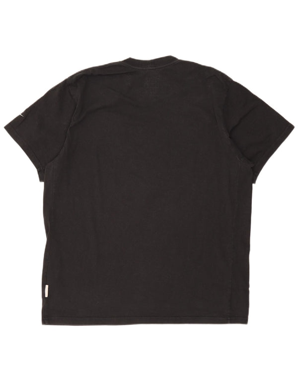 Nike Mens Graphic T-Shirt Top XL Black Cotton