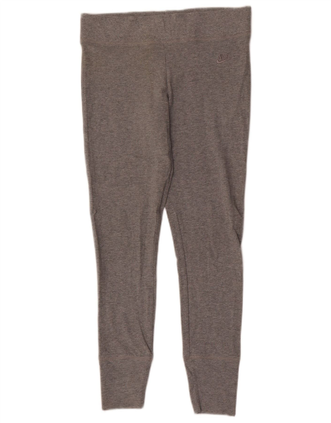 Nike Dame Leggings US 4/6 Small Grey Bomuld