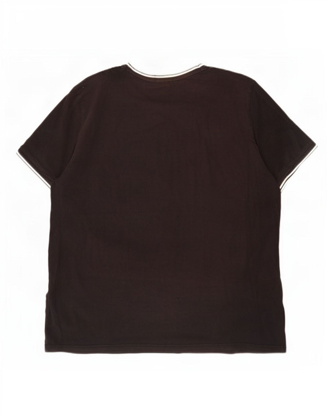 Fred Perry Herre T-Shirt Top 2XL Sort Bomuld