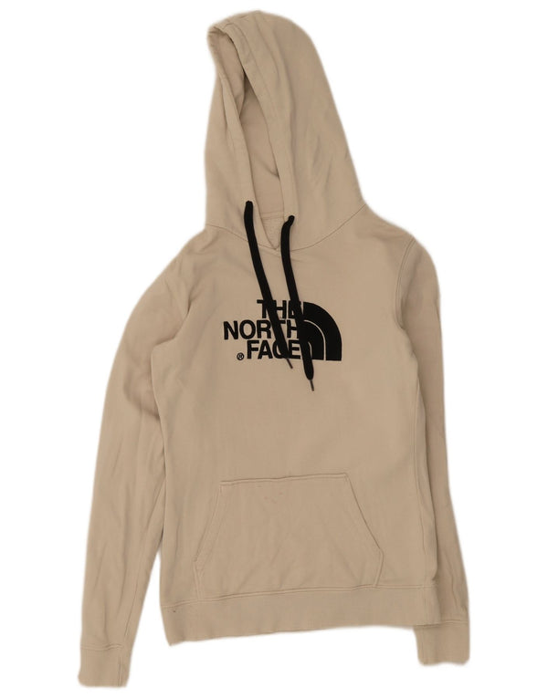 The North Face Grafisk hættetrøje til kvinder UK 6 XS Beige Bomuld