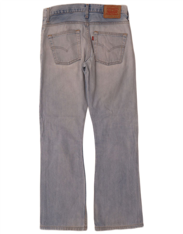 Levi's Herre 516 Straight Jeans W31 L31 Blå Bomuld