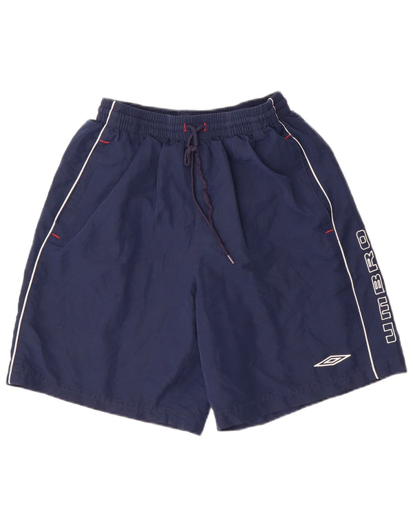 Umbro Herre Grafiske Badeshorts Medium Navy Blue
