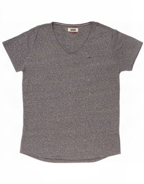 Tommy Hilfiger Herre T-Shirt Top Medium Navy Blue Flecked Polyester
