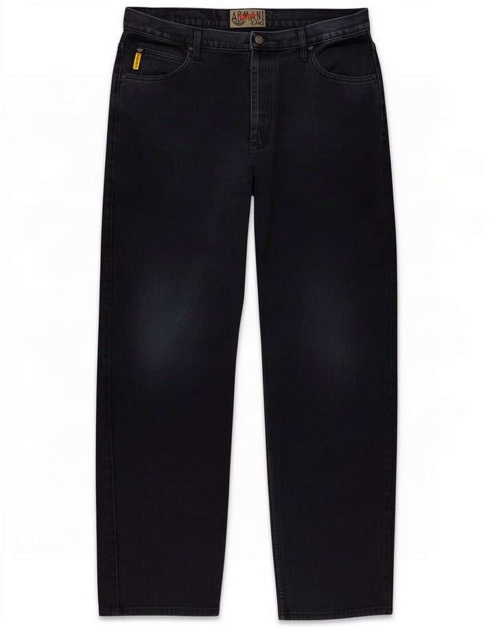 Armani Straight Jeans til mænd W38 L30 Marineblå Bomuld