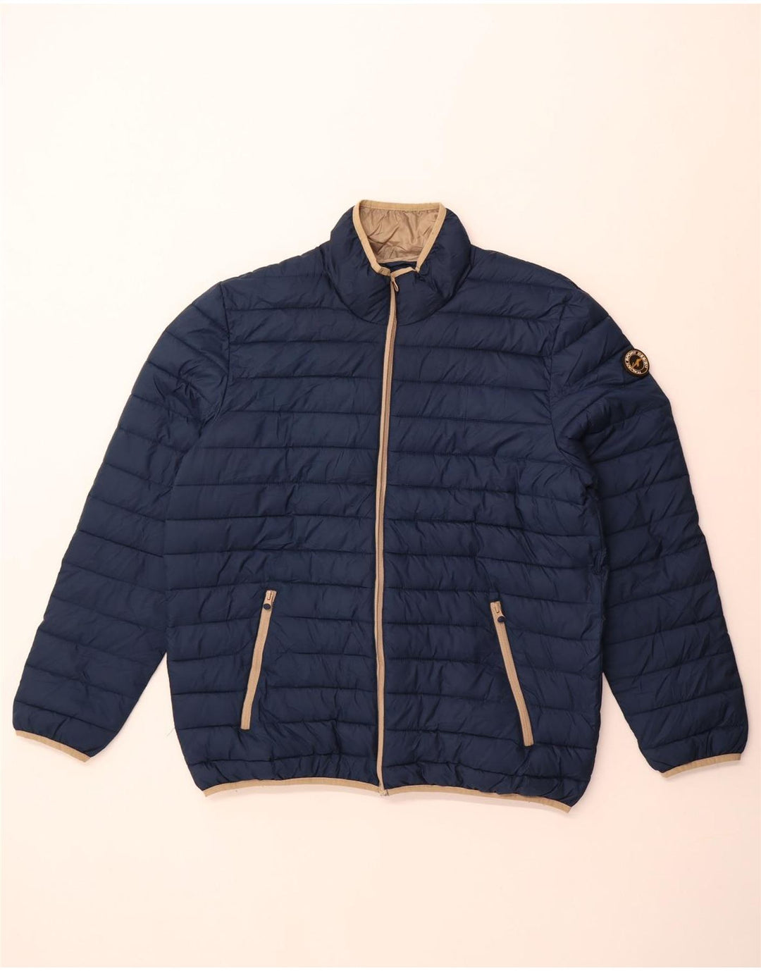 Lotto Dame Polstret Jakke UK 20 2XL Navy Blue Polyester