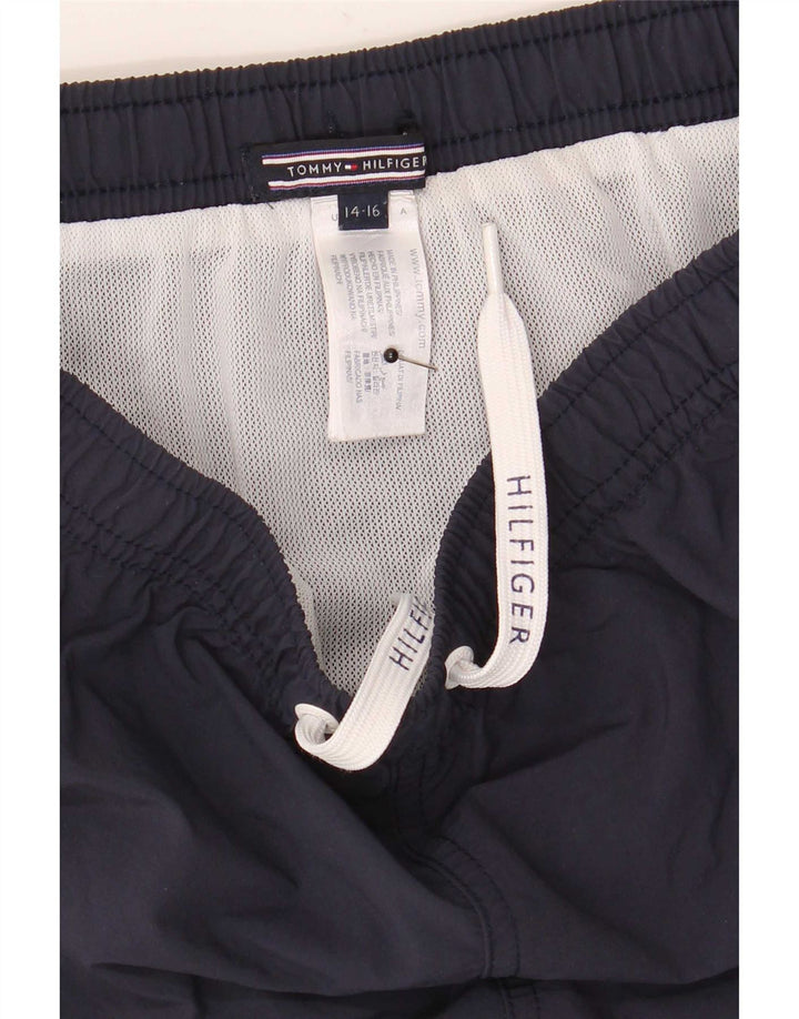 Tommy Hilfiger Badeshorts til drenge 14-15 år Marineblå polyester