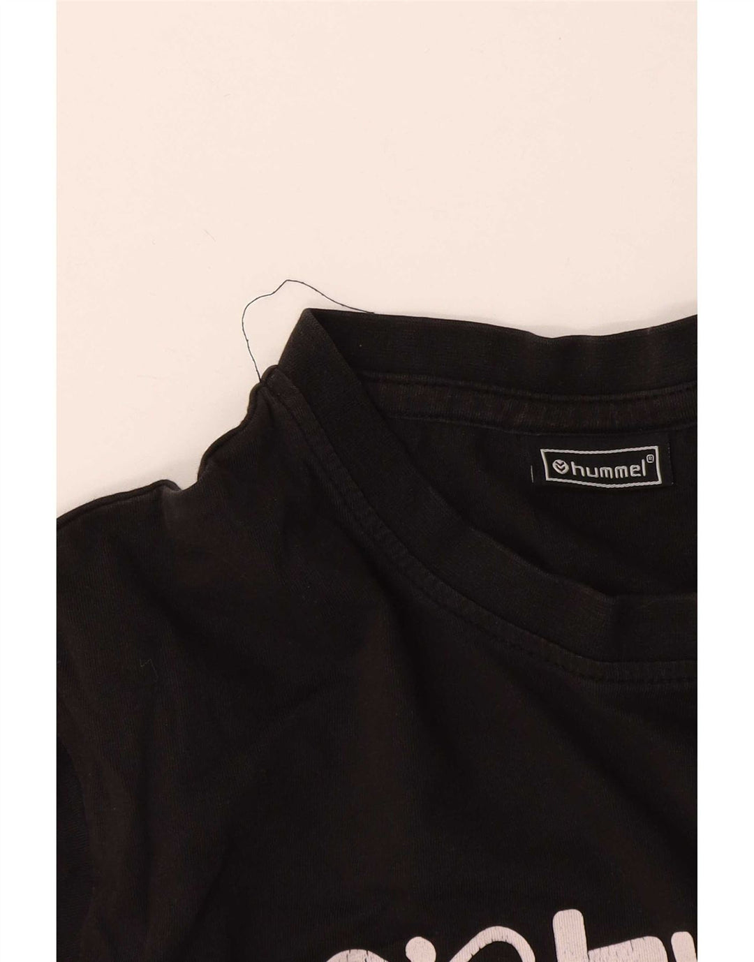 Hummel Herre Grafisk T-Shirt Top Stor Sort
