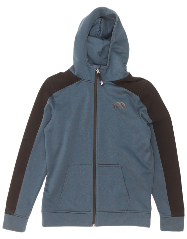 The North Face Boys Hættetrøje med lynlås 14-15 år XL Blå Colourblock