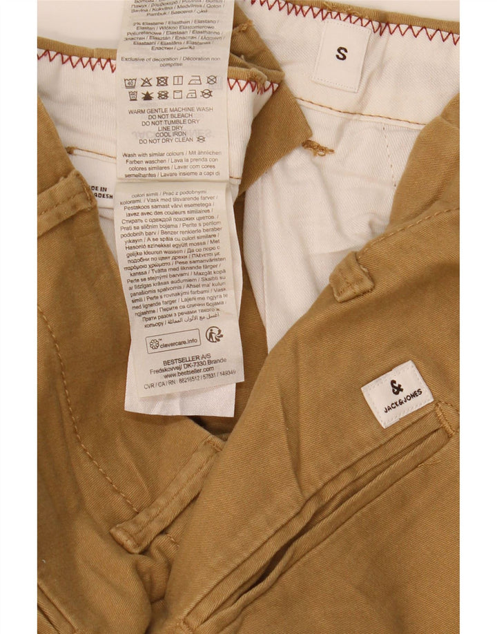 Jack & Jones Herre Chino Shorts Små W32 Brun Bomuld