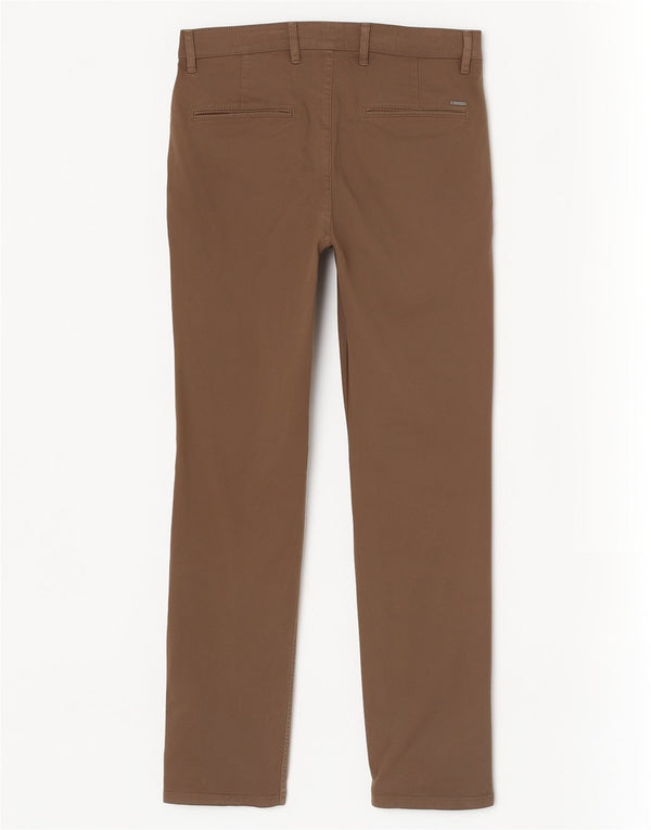 Hugo Boss Herre Slim Casual Bukser W31 L32 Brun Bomuld