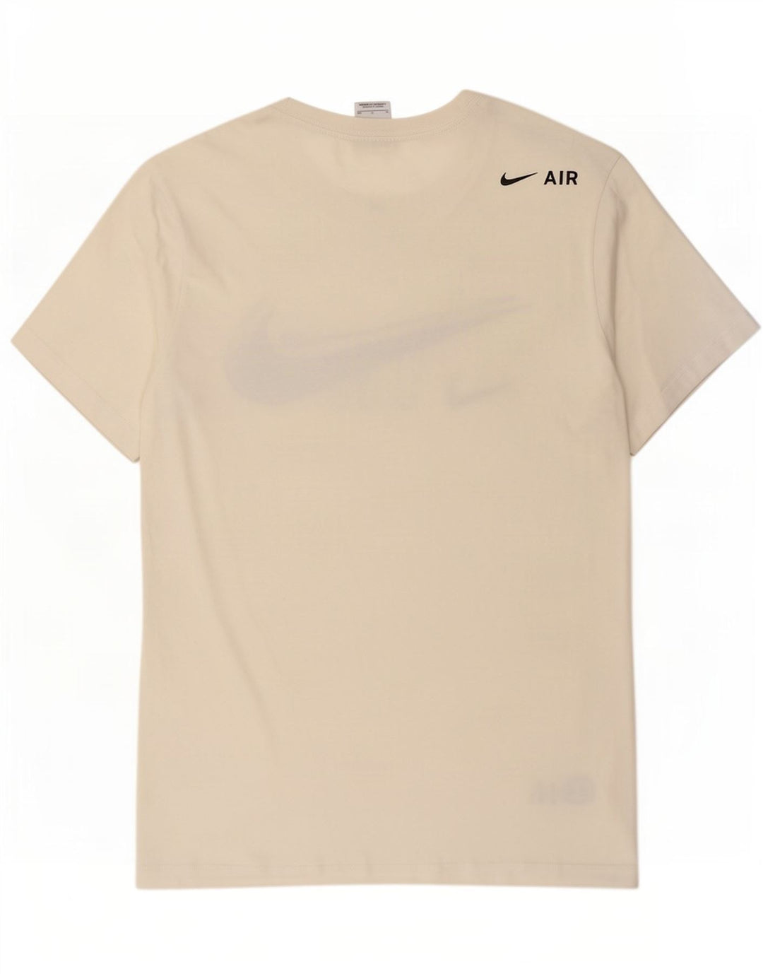 Nike grafisk T-shirt top til mænd, lille hvid bomuld