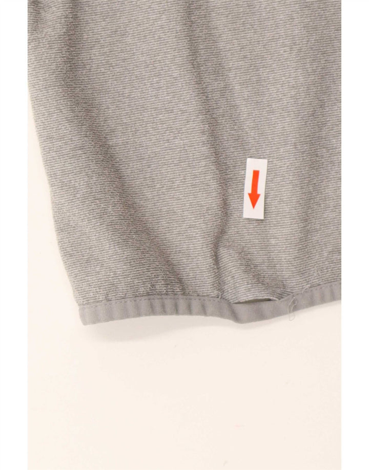 Under Armour Herre Cold Gear Zip Neck Pullover Træningsdragt Top Medium Grey