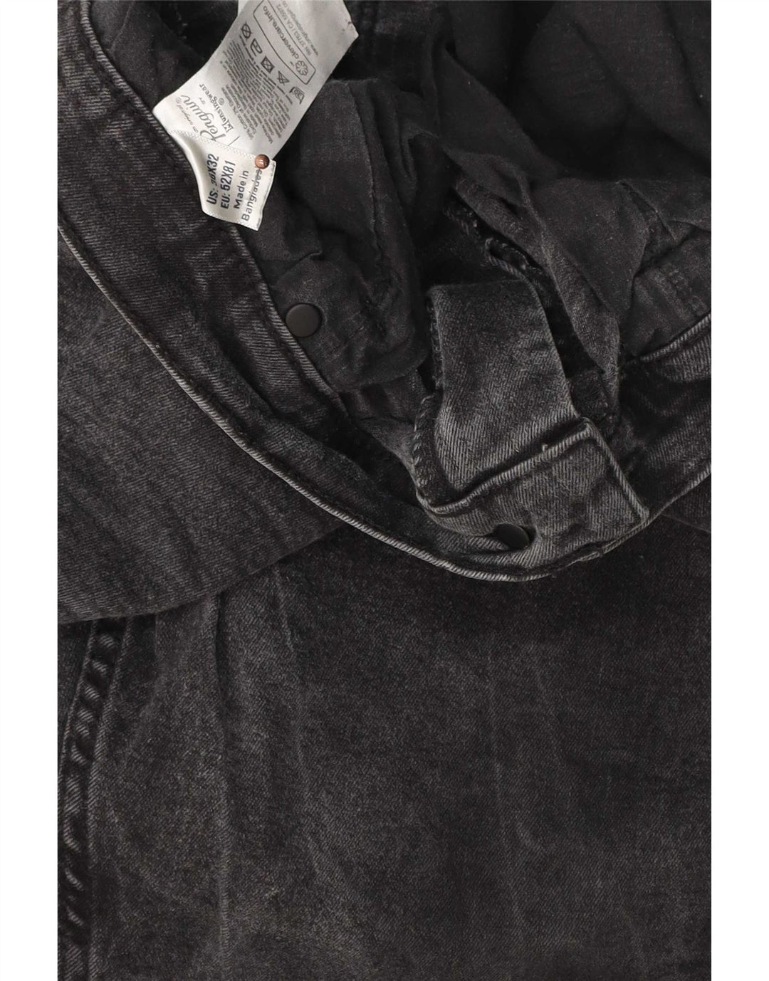 Penguin Herre Slim Jeans W36 L32 Grå Bomuld