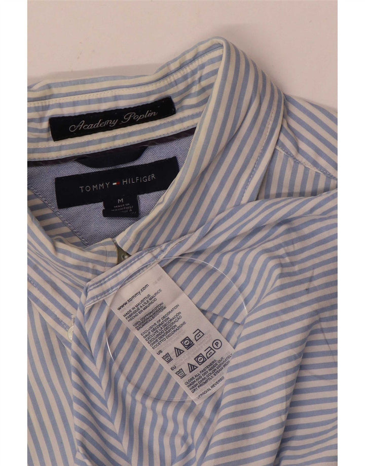Tommy Hilfiger Herreskjorte Medium Blue Pinstripe Bomuld