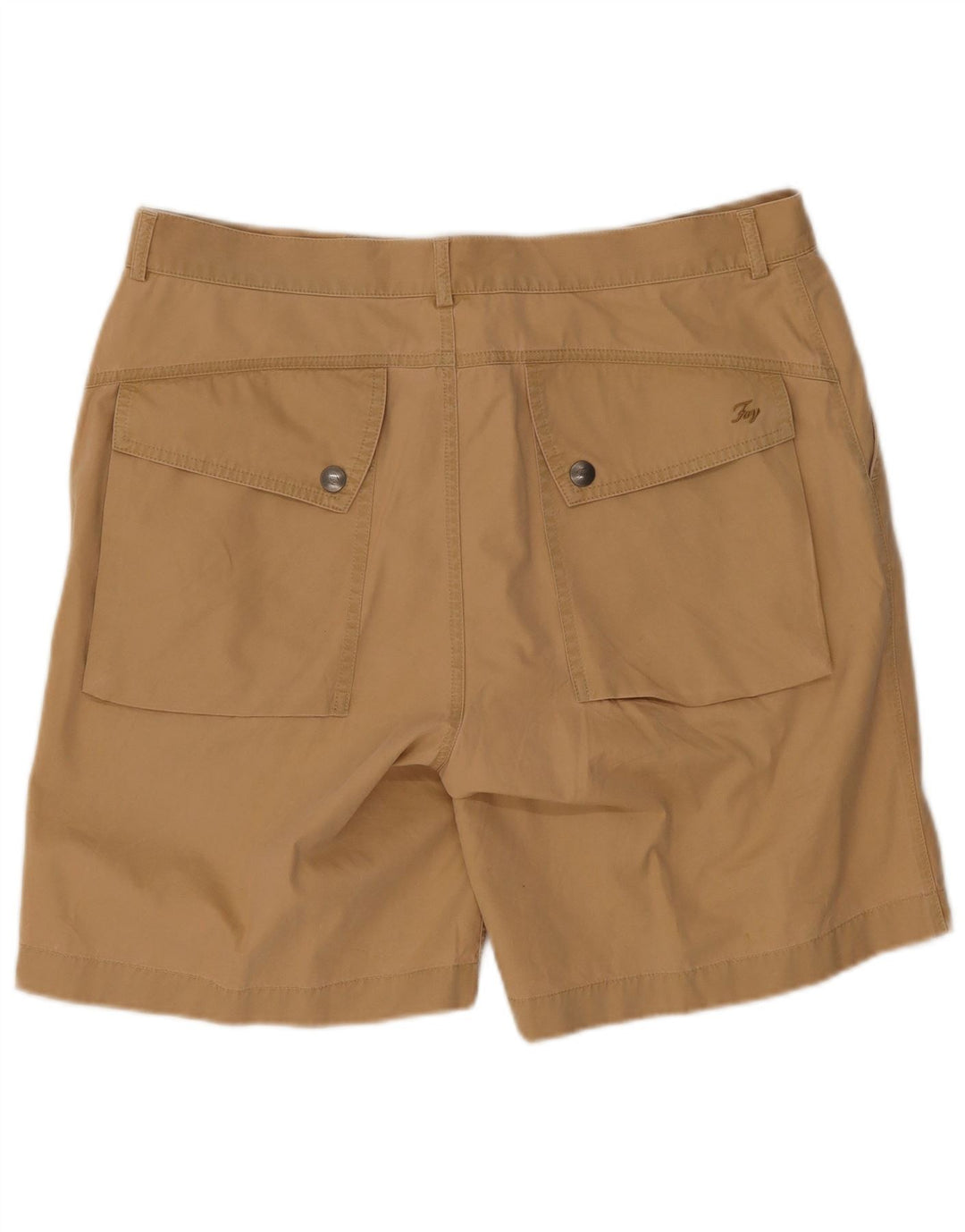 Fay Herre Chino Shorts IT 52 XL W36 Beige Bomuld