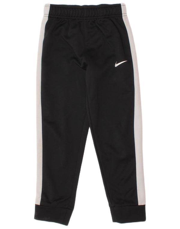Nike Boys Dri Fit træningsdragt Bukser Joggers 5-6 år Medium Sort