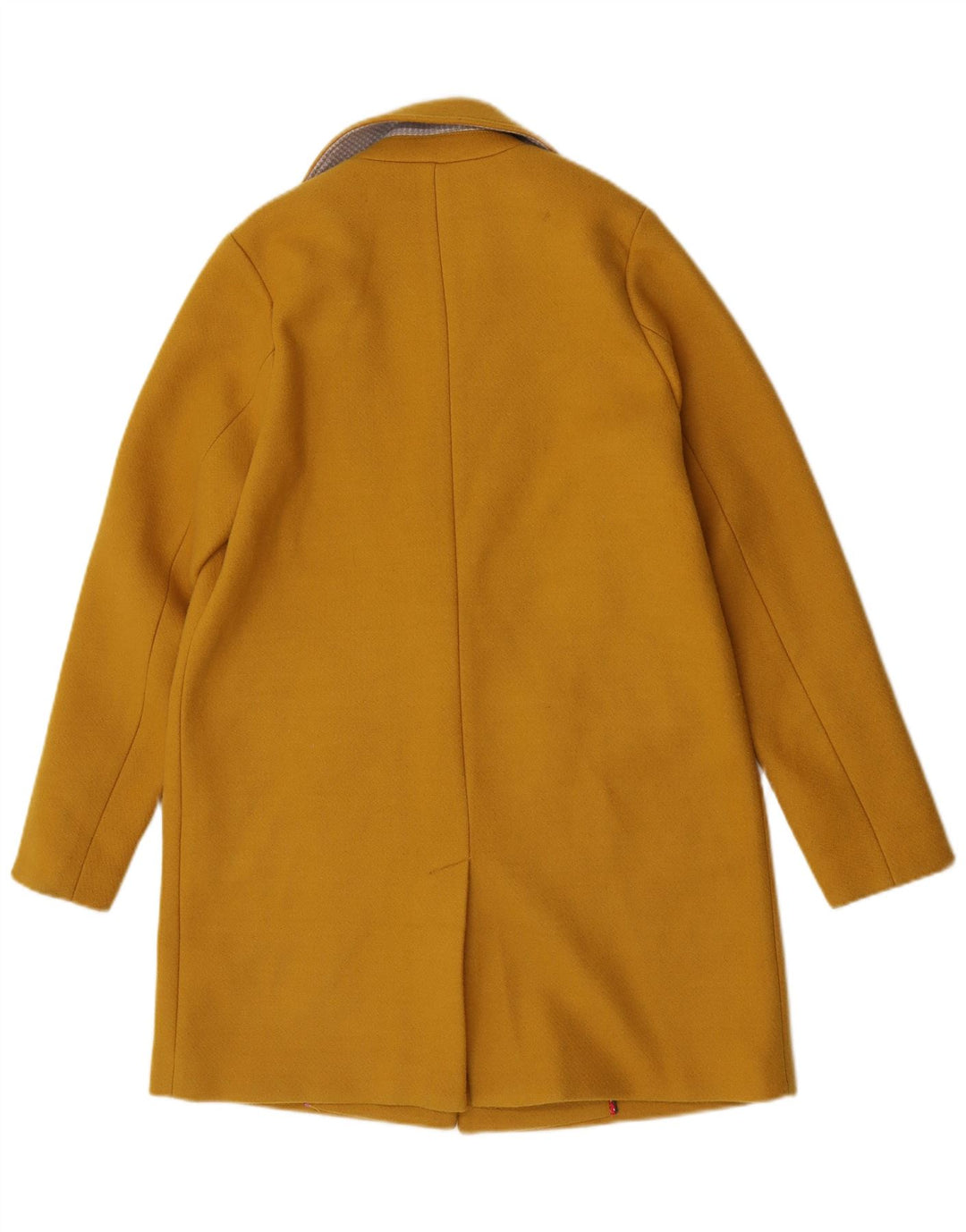 Joules Dame Overfrakke UK 10 Lille Gul Polyester Classic