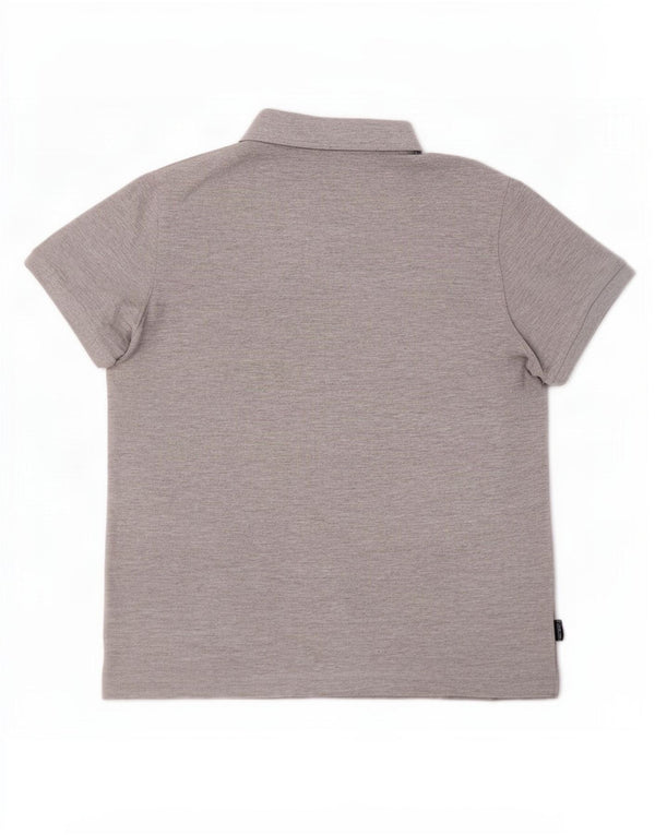 Superdry Mens Polo Shirt XL Grey Cotton