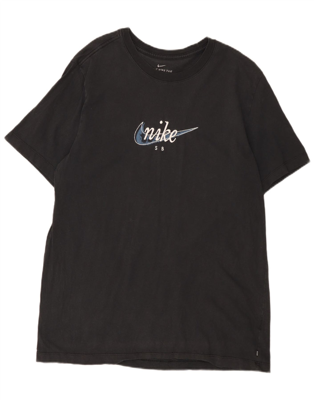 Nike grafisk T-shirt top til mænd, stor sort
