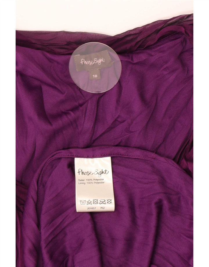 Phase Eight Womens Sundress UK 18 XL Lilla Polyester