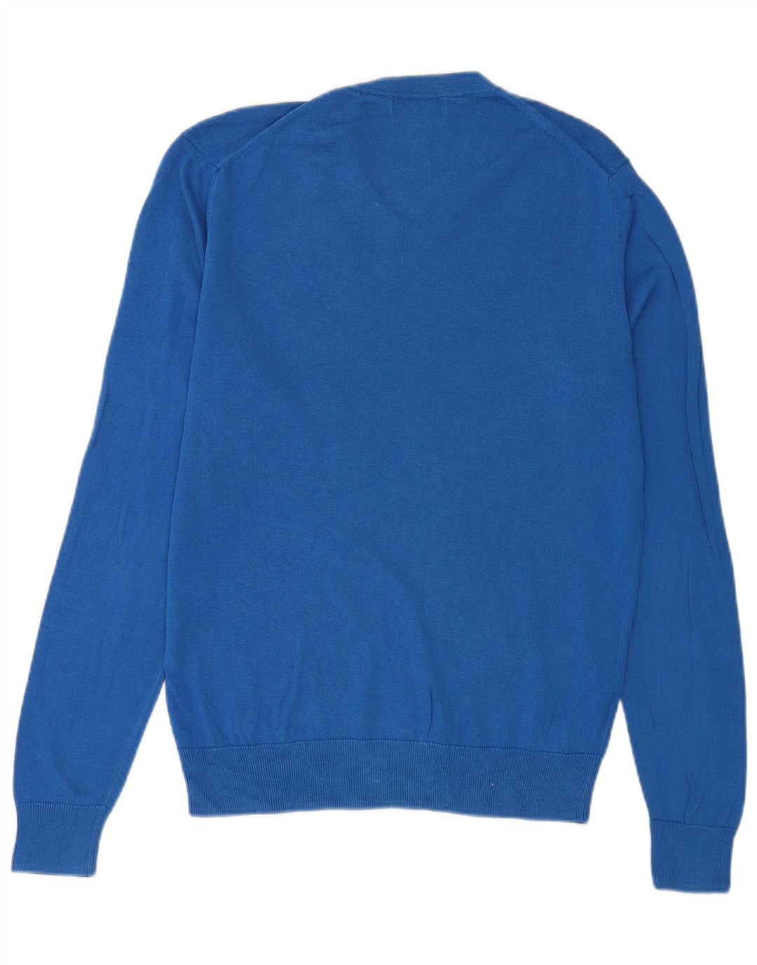 Fred Perry Herre V-hals sweater lille blå bomuld