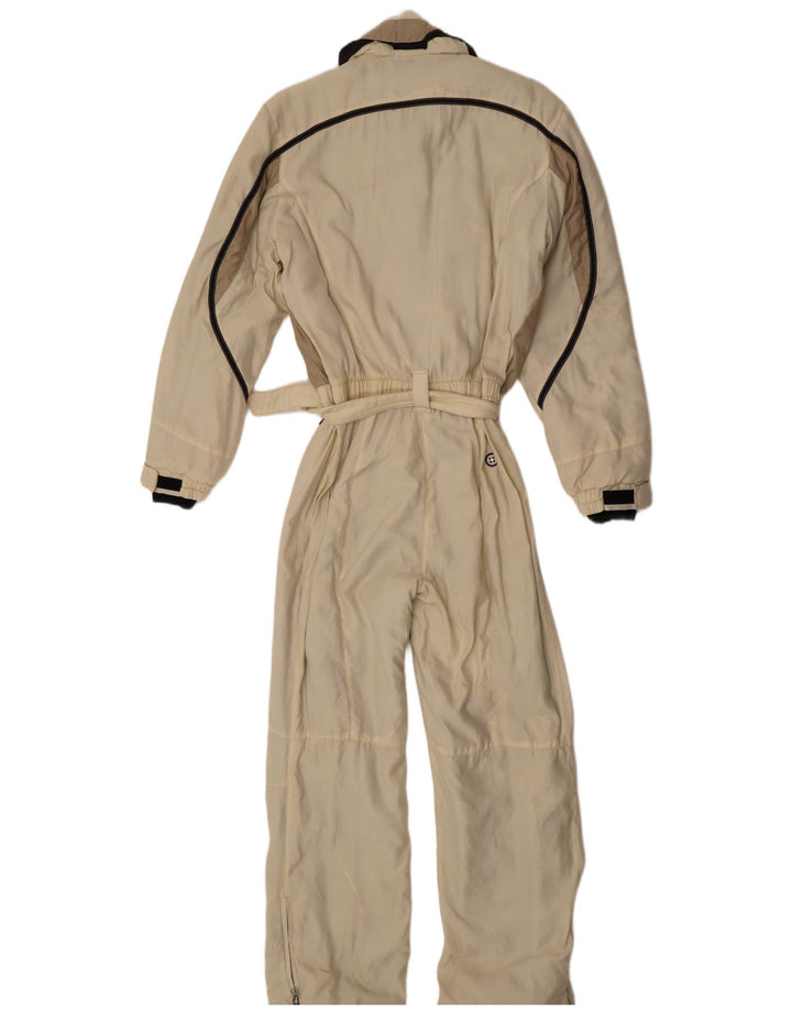 Colmar Dame Ski Jumpsuit IT 42 Small Off White Colourblock Polyamid