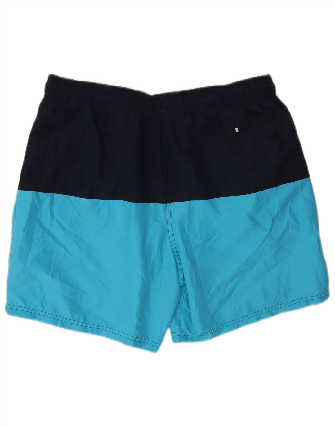 Marks & Spencer Badeshorts til mænd store blå farveblok polyester