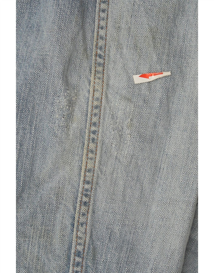 Wrangler Herre denimjakke UK 44 2XL Blå Bomuld
