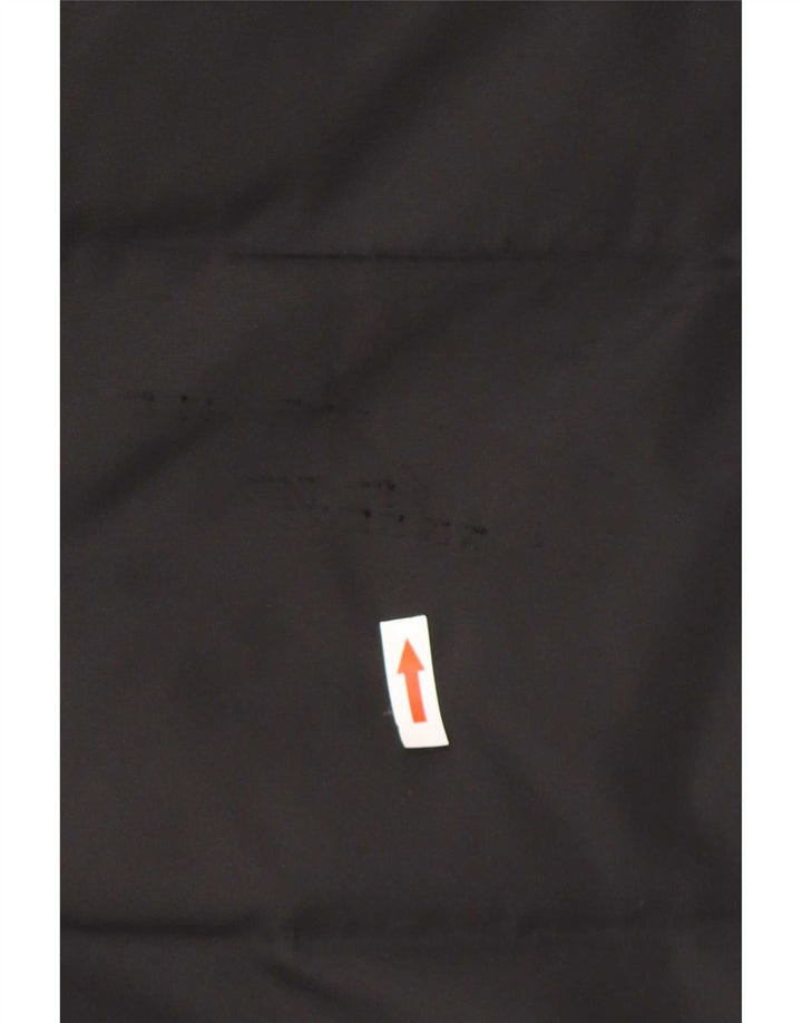 Moncler Dame Hætte Polstret Jakke Størrelse 2 Medium Sort Polyester
