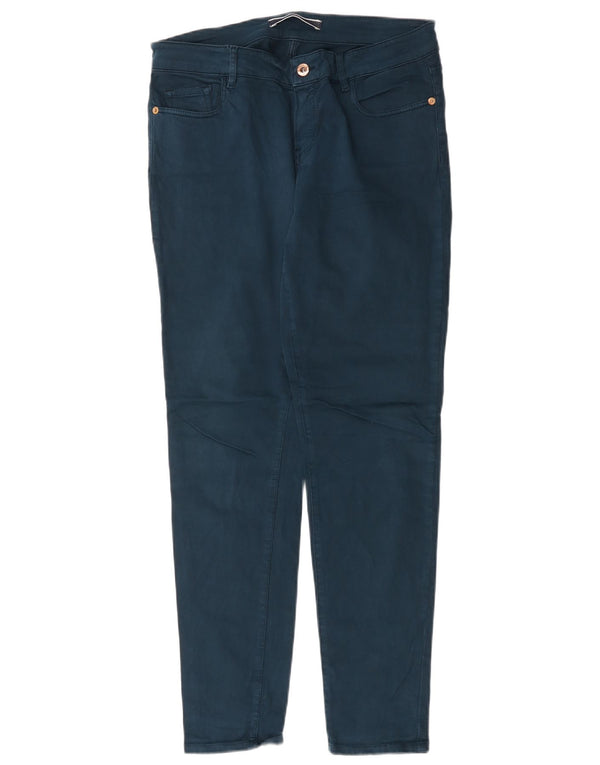 Massimo Dutti Dame Skinny Casual Bukser EU 42 Large W32 L30 Marineblå
