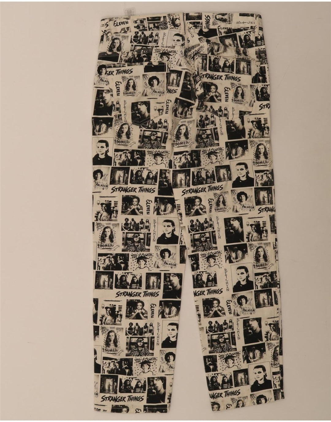 Pull & Bear Straight Jeans til mænd EU 40 Medium W31 L29 Off White
