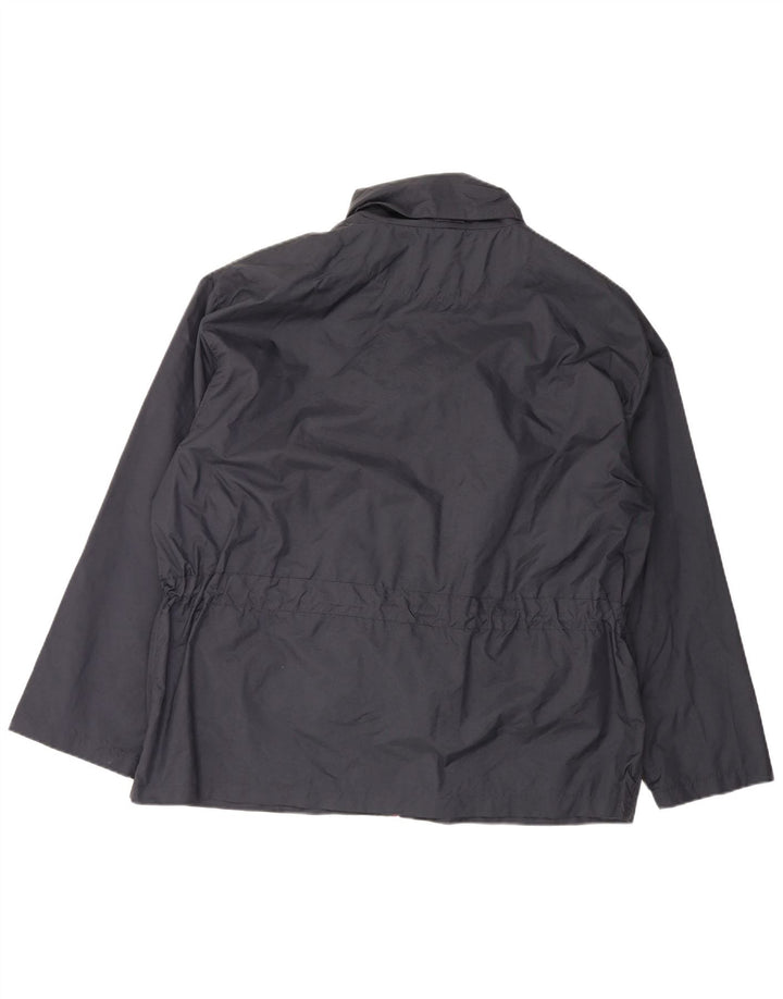 Spalding Regnjakke til mænd UK 42 XL Navy Blue Nylon