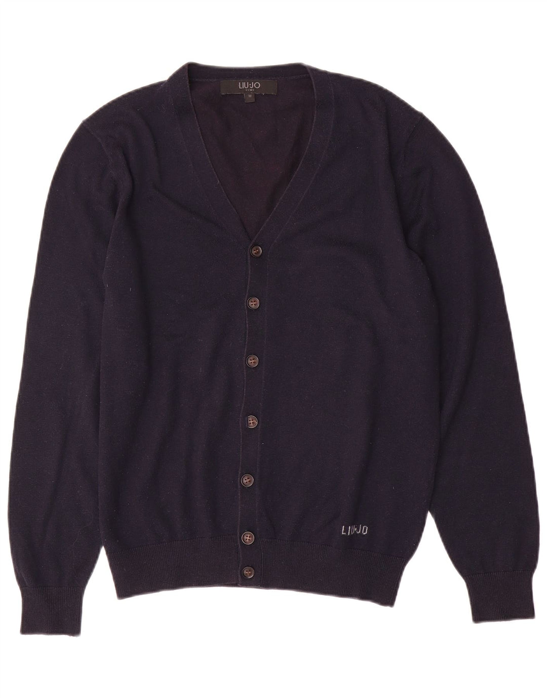 Liu Jo Herre cardigan sweater Medium Navy Blue
