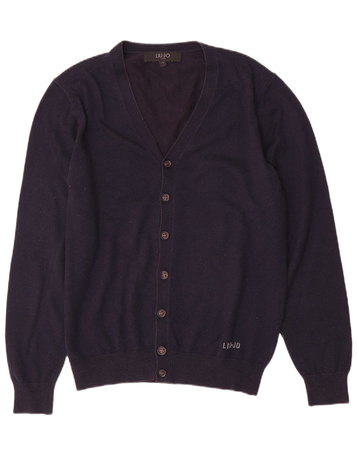 Liu Jo Herre cardigan sweater Medium Navy Blue
