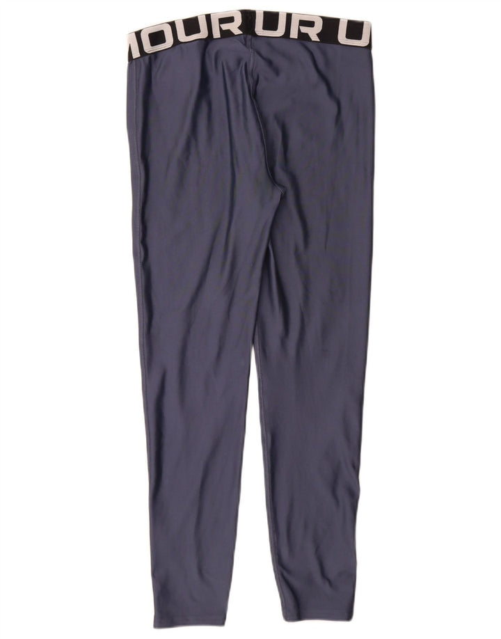 UNDER ARMOUR Piger Grafiske Leggings 11-12 År Stor Blå Polyester