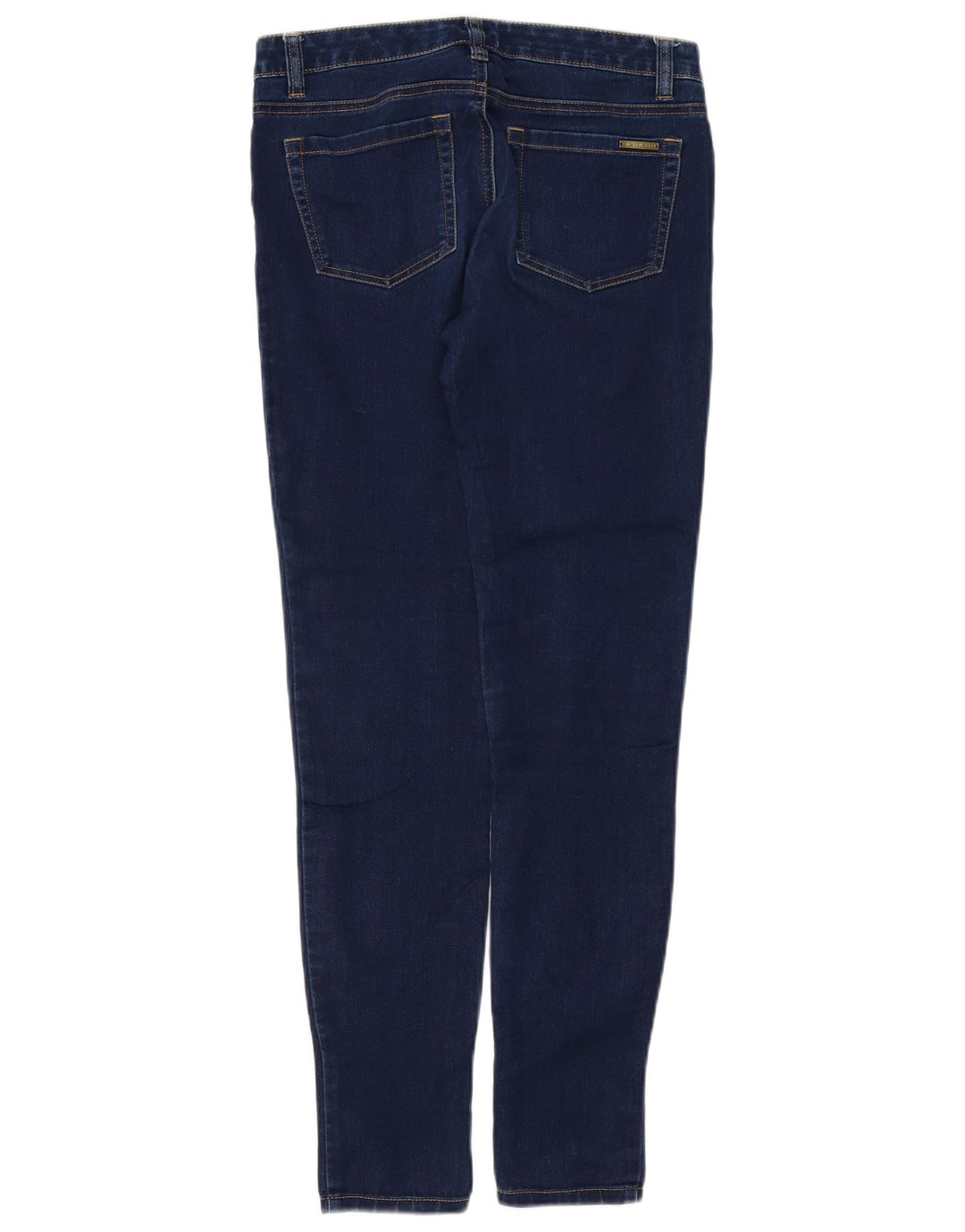 MICHAEL KORS Dame Skinny Jeans US 4 Small W27 L30 Marineblå Bomuld