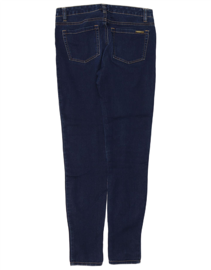 MICHAEL KORS Dame Skinny Jeans US 4 Small W27 L30 Marineblå Bomuld