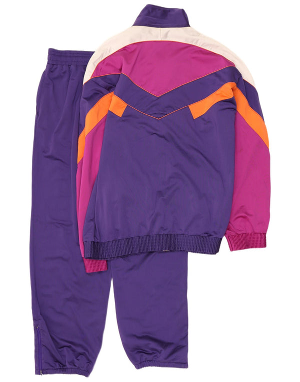 Brugi fuld træningsdragt til mænd XL Lilla Colourblock Polyester