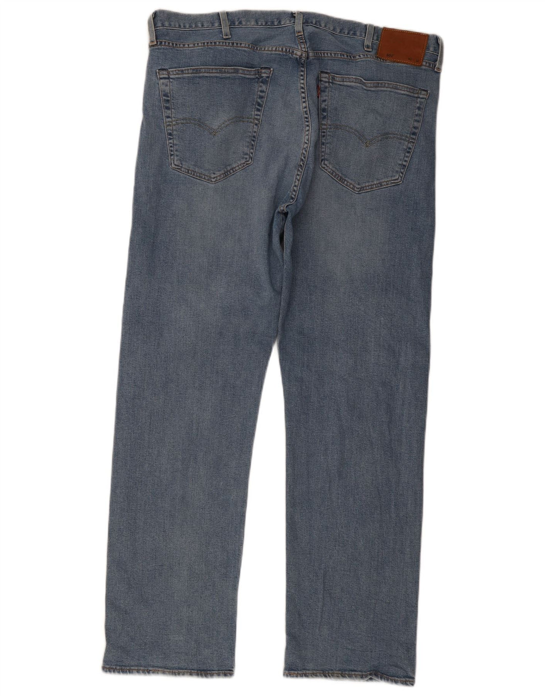 Levi's Herre 501 lige jeans W40 L32 blå bomuld