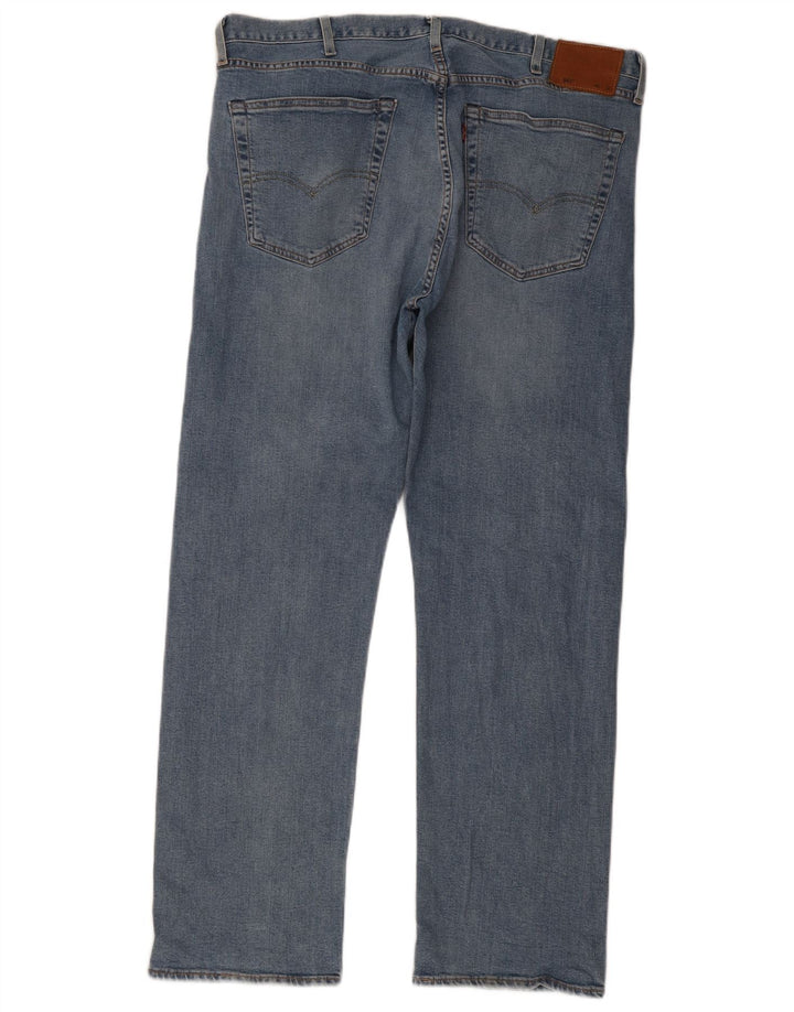 Levi's Herre 501 lige jeans W40 L32 blå bomuld