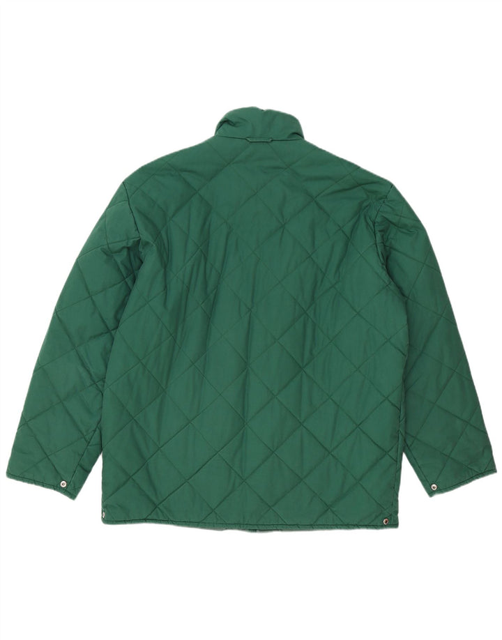 Fila Herre Magic Line Liner Polstret Jakke IT 50 Stor Grøn Polyester